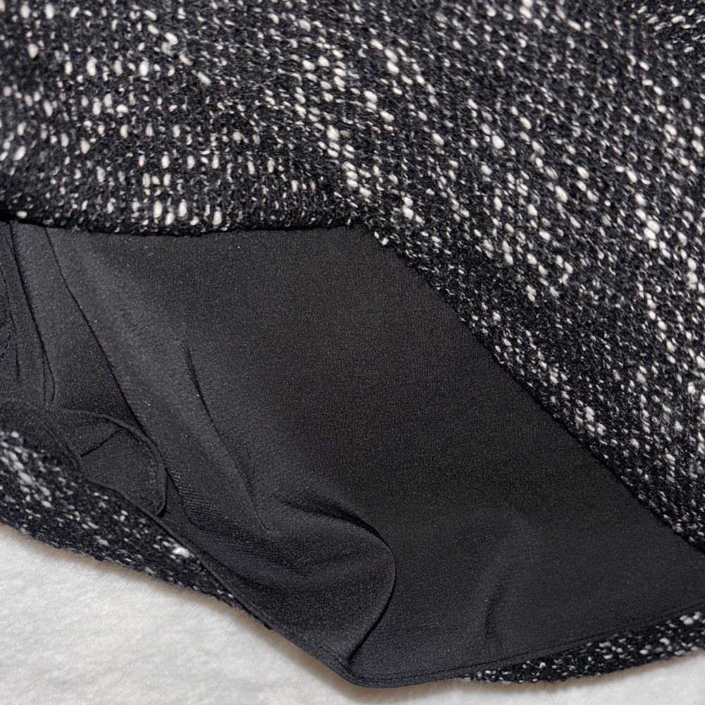 Alice + Olivia Textured Black and White Mini Dress - Picture 8 of 8